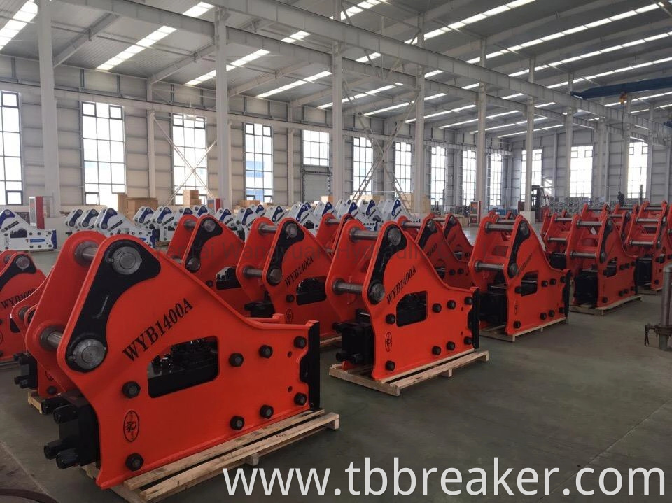 0.5tons-80tons Side Type Excavator Hydraulic Breaker Hammer Hydraulic Breaker